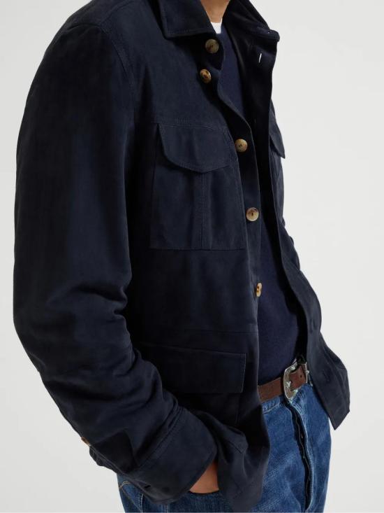  브루넬로 쿠치넬리 긴팔 셔츠 MPCLN2035C6536 - BRUNELLO CUCINELLI