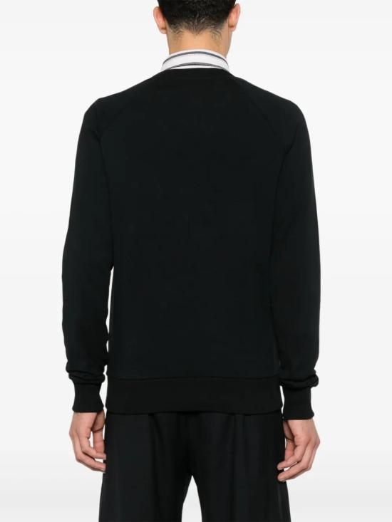  발망 긴팔 티셔츠 WH0JQ005B150 black - BALMAIN