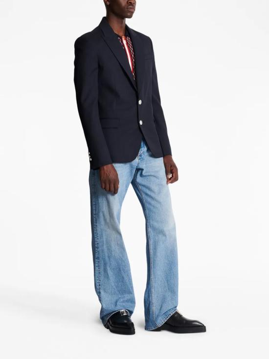  발망 수트 자켓 BH1SI315WB12 navy - BALMAIN