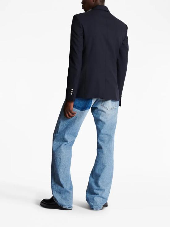  발망 수트 자켓 BH1SI315WB12 navy - BALMAIN