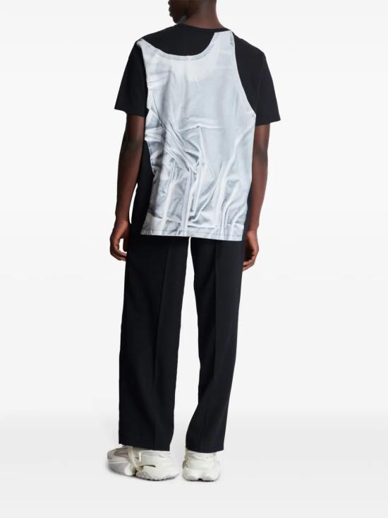  발망 반팔 티셔츠 EH1EG028GE37 black - BALMAIN