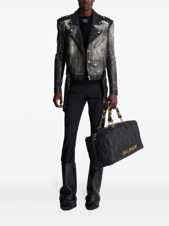  발망 반팔 티셔츠 EH1AL027KH92 black - BALMAIN