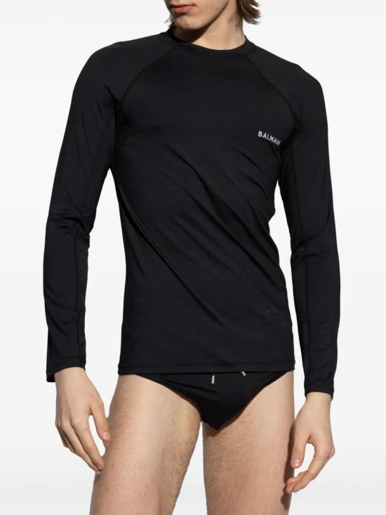  발망 스윔팬츠 BWM021570 black - BALMAIN