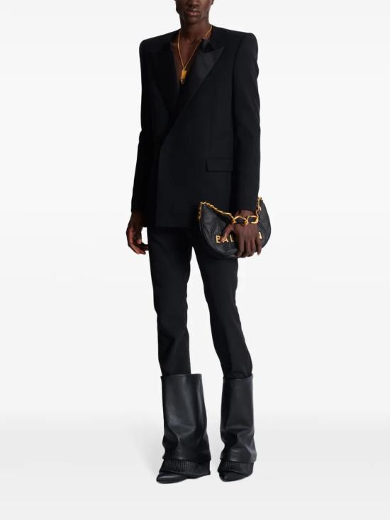  발망 수트 자켓 EH1SI770MD02 black - BALMAIN
