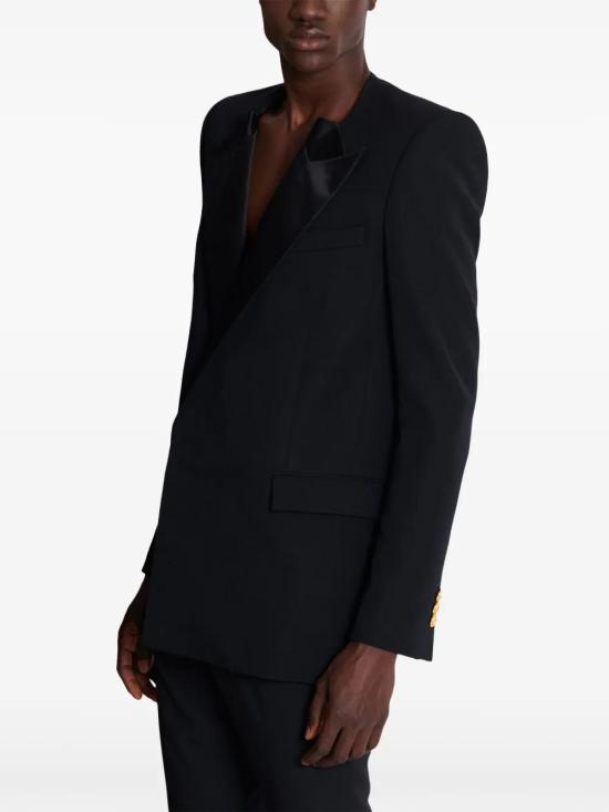  발망 수트 자켓 EH1SI770MD02 black - BALMAIN
