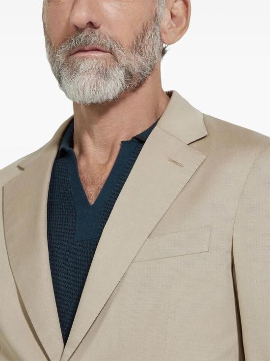  에르메네질도제냐 수트 자켓 922N42A912C2N0 taupe - ERMENEGILDO ZEGNA