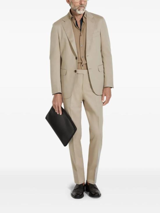  에르메네질도제냐 수트 자켓 922N42A912C2N0 taupe - ERMENEGILDO ZEGNA