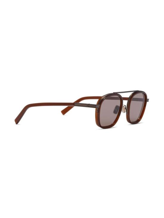  에르메네질도제냐 선글라스 EZ02315148J brown - ERMENEGILDO ZEGNA
