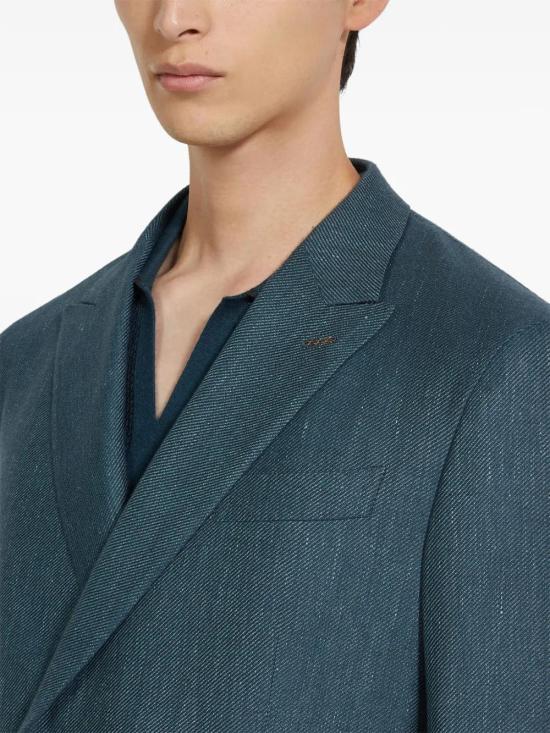  에르메네질도제냐 수트 자켓 959N70A910JDN0 navy - ERMENEGILDO ZEGNA