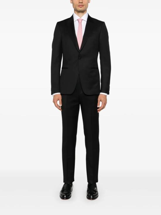  에르메네질도제냐 수트 세트 822776A8283KGQ black - ERMENEGILDO ZEGNA