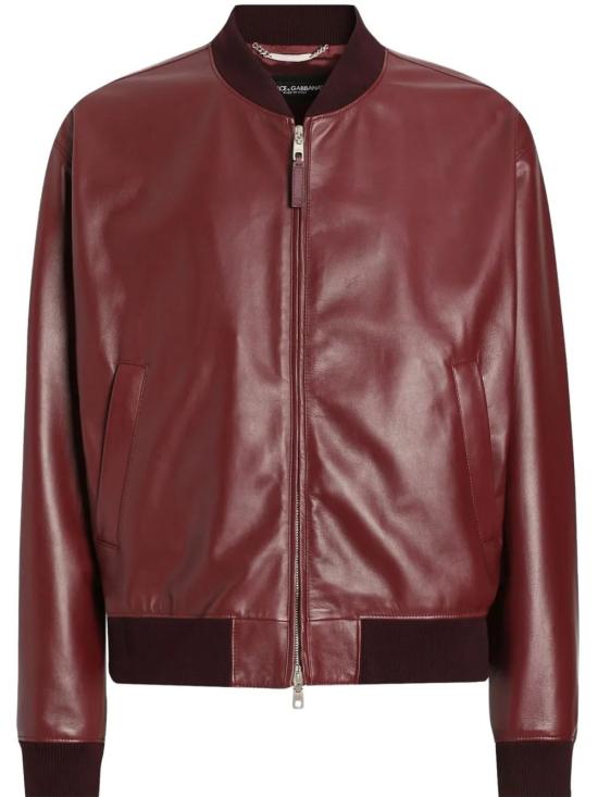  돌체앤가바나 봄버 자켓 G9BILLHULFY red