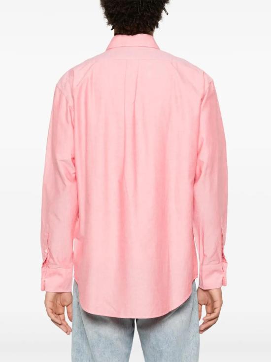  메종키츠네 긴팔 셔츠 MM00405WC2047 salmon - MAISON KITSUNE