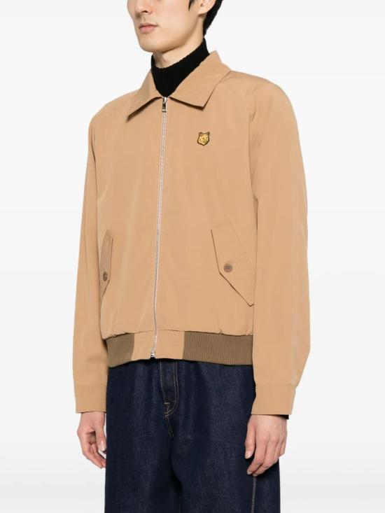  메종키츠네 봄버 자켓 LM02103WQ0062P220 beige - MAISON KITSUNE