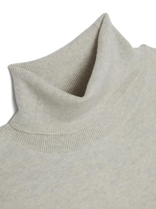  메종키츠네 터틀넥 LM00812KT1036 grey - MAISON KITSUNE