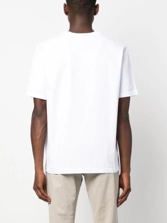  메종키츠네 반팔 티셔츠 LM00118KJ0118 white - MAISON KITSUNE