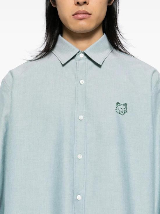  메종키츠네 긴팔 셔츠 MM00405WC5012 - MAISON KITSUNE