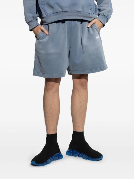  발렌시아가 숏팬츠 676137TRVB1 blue - BALENCIAGA
