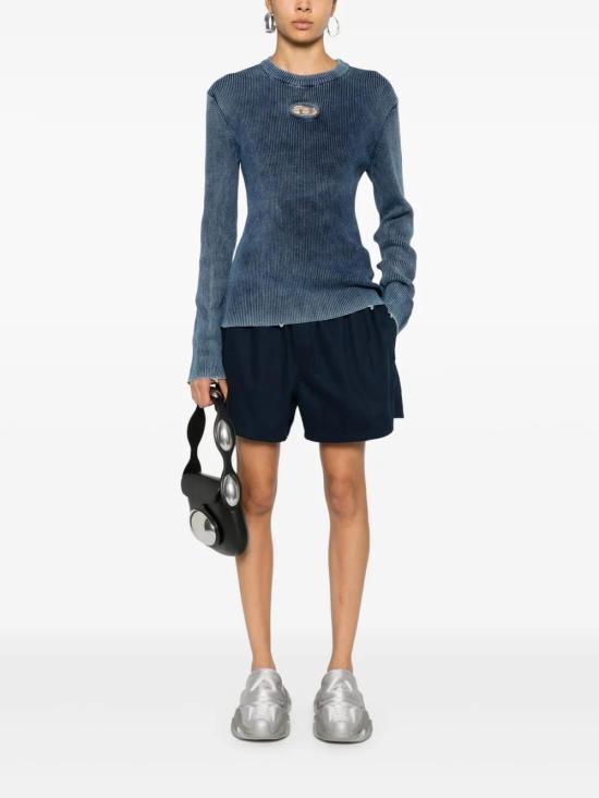  발렌시아가 숏팬츠 794733TQM11 navy - BALENCIAGA