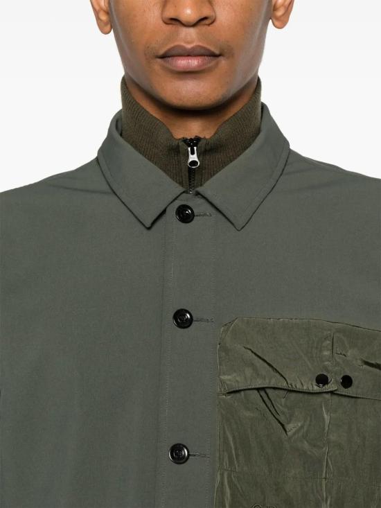  씨피 컴퍼니 자켓 17CMOS197A006364M moss - C.P. COMPANY