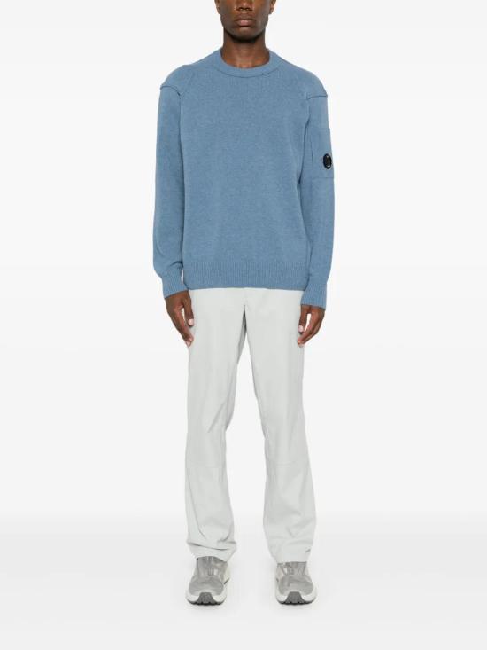  씨피 컴퍼니 스웨터 17CMKN047A110149A blue - C.P. COMPANY