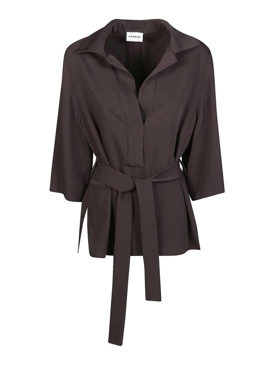 24FW 파로쉬 블라우스 D312475PANTY24086 Brown