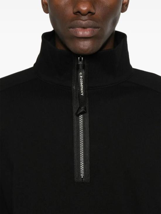  씨피 컴퍼니 긴팔 티셔츠 17CMSS027A005086W black - C.P. COMPANY