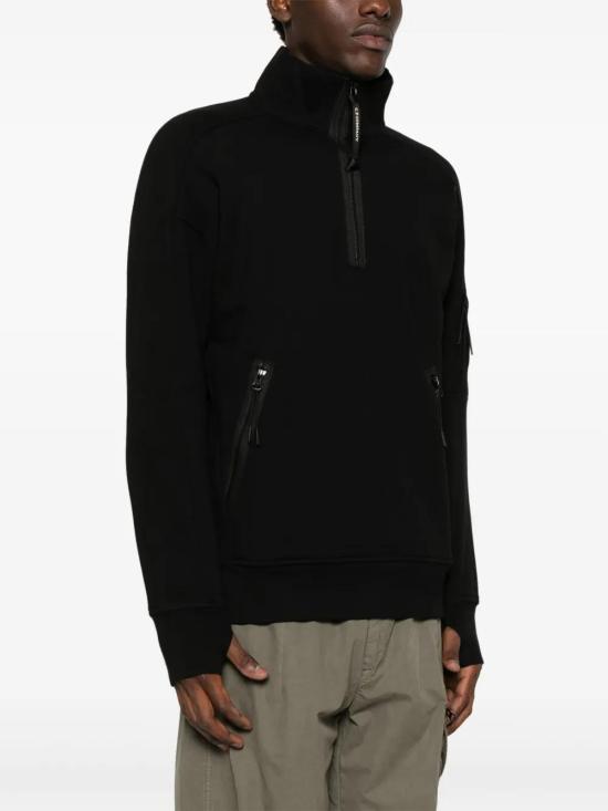  씨피 컴퍼니 긴팔 티셔츠 17CMSS027A005086W black - C.P. COMPANY