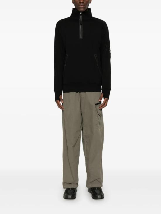  씨피 컴퍼니 긴팔 티셔츠 17CMSS027A005086W black - C.P. COMPANY