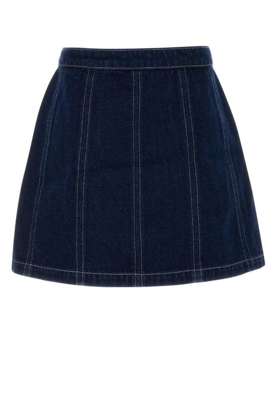 25SS 아페쎄 숏 스커트 COHJIF06459 IAL Blue - A.P.C.