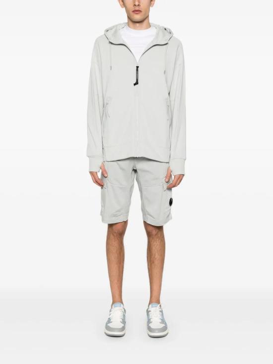  씨피 컴퍼니 후드 티셔츠 18CMSS028A005086W grey - C.P. COMPANY