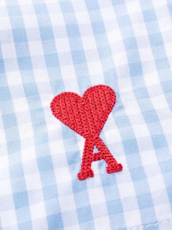  아미 팬티 HUN001CO0007 blue - AMI