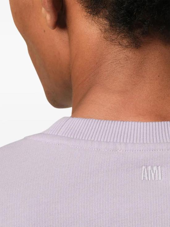  아미 긴팔 티셔츠 E25HSW060730 lavender - AMI