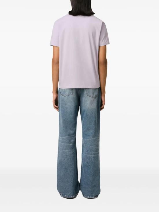  아미 반팔 티셔츠 E25HTS060724 lilac - AMI