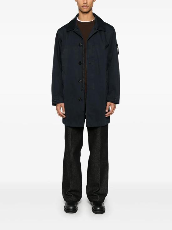  스톤 아일랜드 코트 K1S157100002S0034 midnight blue - STONE ISLAND