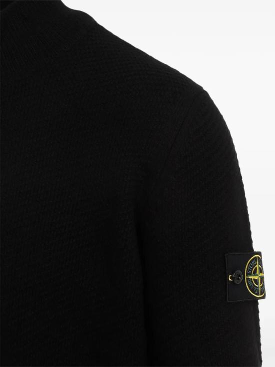  스톤 아일랜드 스웨터 8115548B6 black - STONE ISLAND