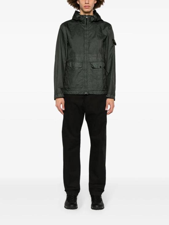  스톤 아일랜드 자켓 801541123 dark green - STONE ISLAND