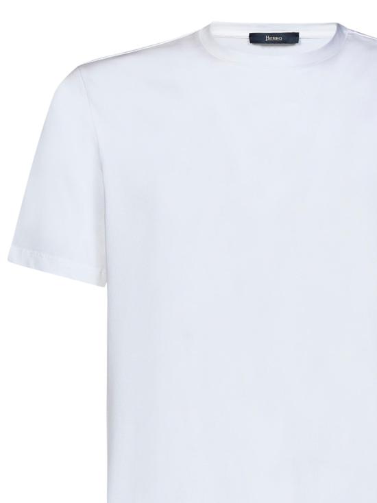 26SS 에르노 반팔 티셔츠 JG000174U52003 1000 WHITE - HERNO