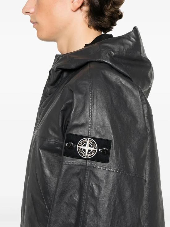  스톤 아일랜드 자켓 K1S150100002S0098 black - STONE ISLAND