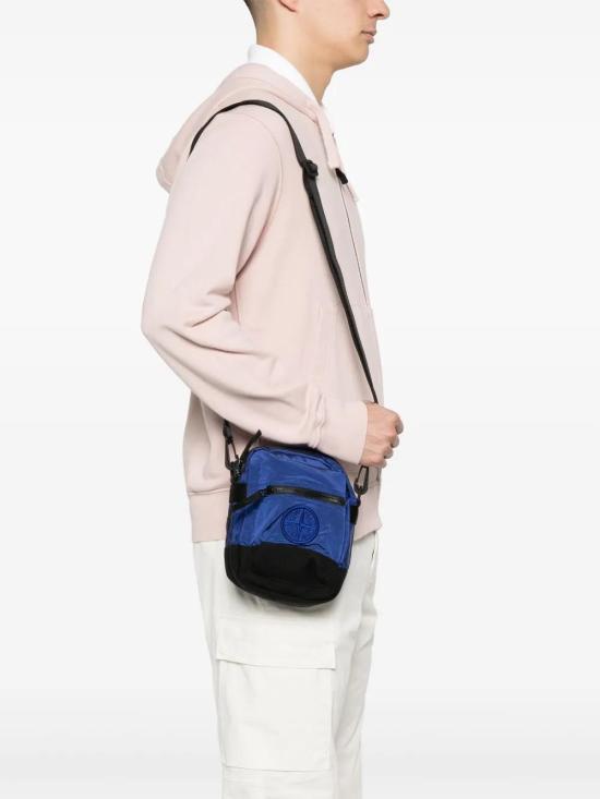  스톤 아일랜드 크로스백 K1S159200908S0076 blue - STONE ISLAND