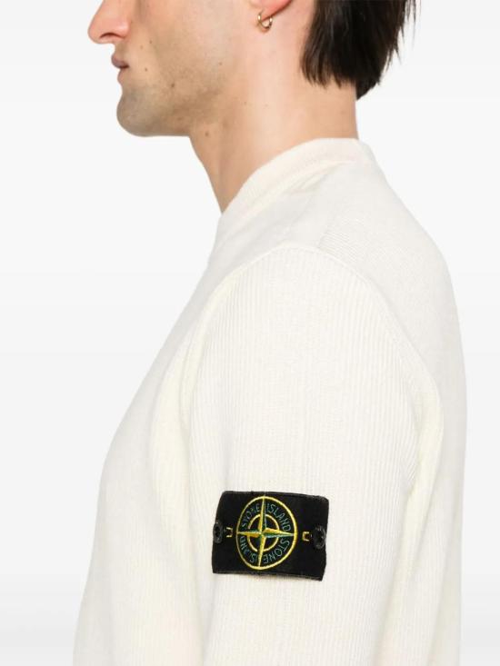  스톤 아일랜드 스웨터 K1S155100054S00D8 beige - STONE ISLAND