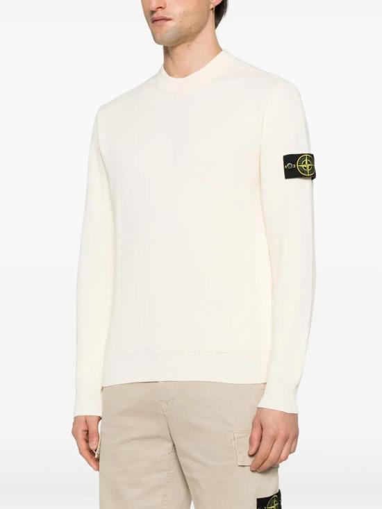  스톤 아일랜드 스웨터 K1S155100054S00D8 beige - STONE ISLAND
