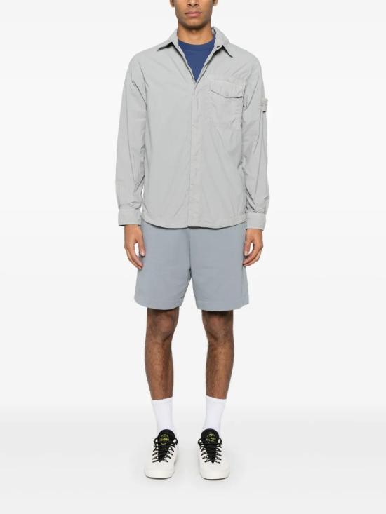  스톤 아일랜드 긴팔 셔츠 K1S151100003S00F6 grey - STONE ISLAND