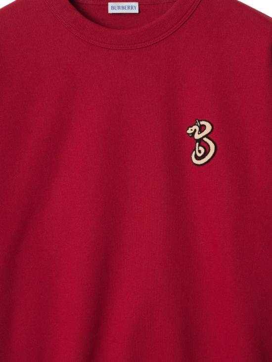  버버리 긴팔 티셔츠 8101384 red - BURBERRY