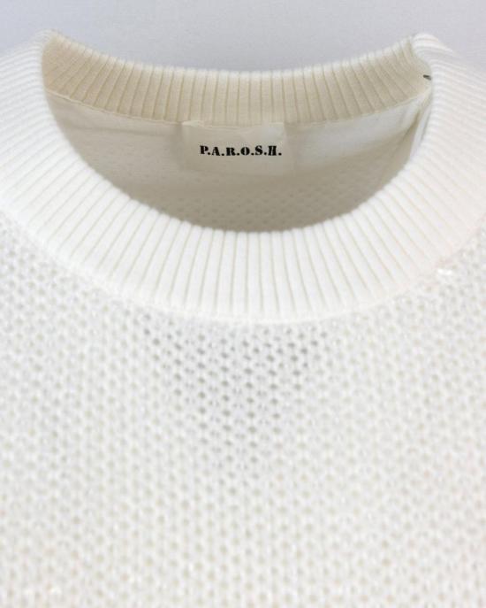 25SS 파로쉬 반팔 티셔츠 D540882COBALTO002 WHITE - PAROSH