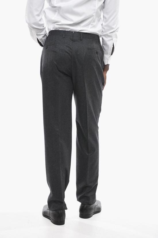  꼬르넬리아니 스트레이트 팬츠 825201 8988111 015 Gray - CORNELIANI