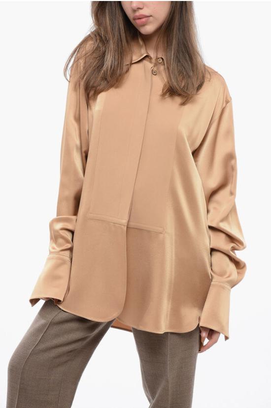  질샌더 블라우스 J02DL0146 JTN214 226 Gold