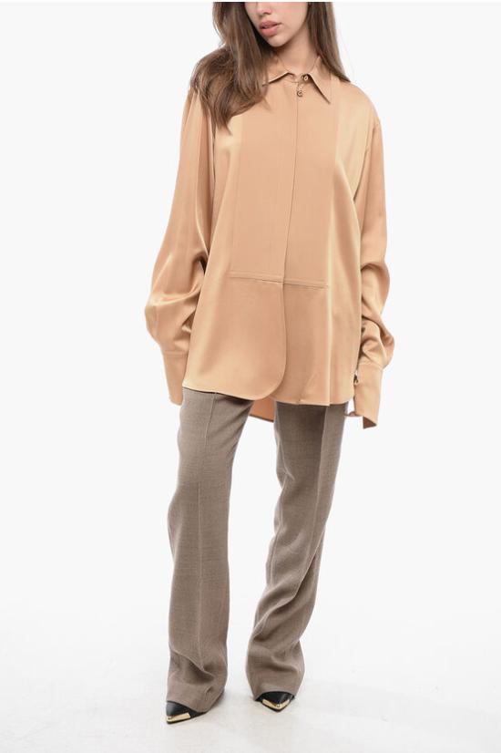  질샌더 블라우스 J02DL0146 JTN214 226 Gold - JIL SANDER