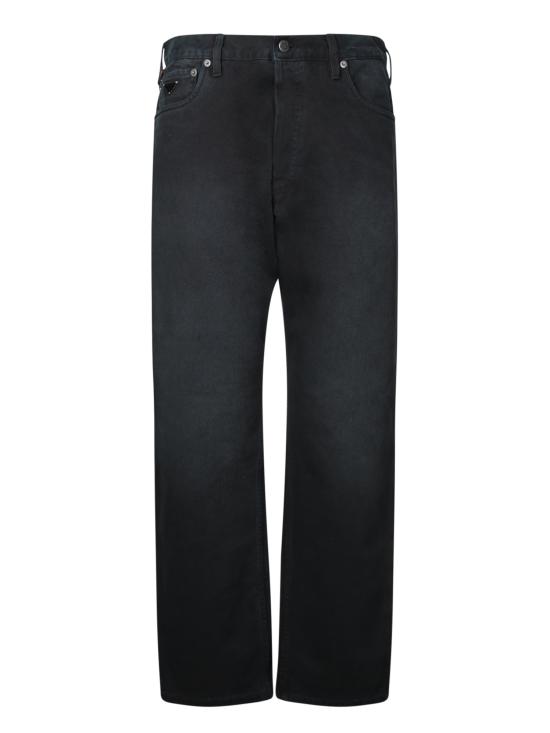 25SS 프라다 스트레이트 팬츠 GEP358 148J F0557 Black