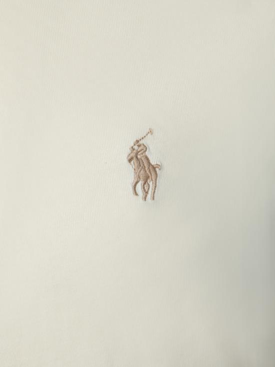 25SS 폴로 랄프로렌 포니로고 자수 반팔 티셔츠  710671438 350 White - POLO RALPH LAUREN