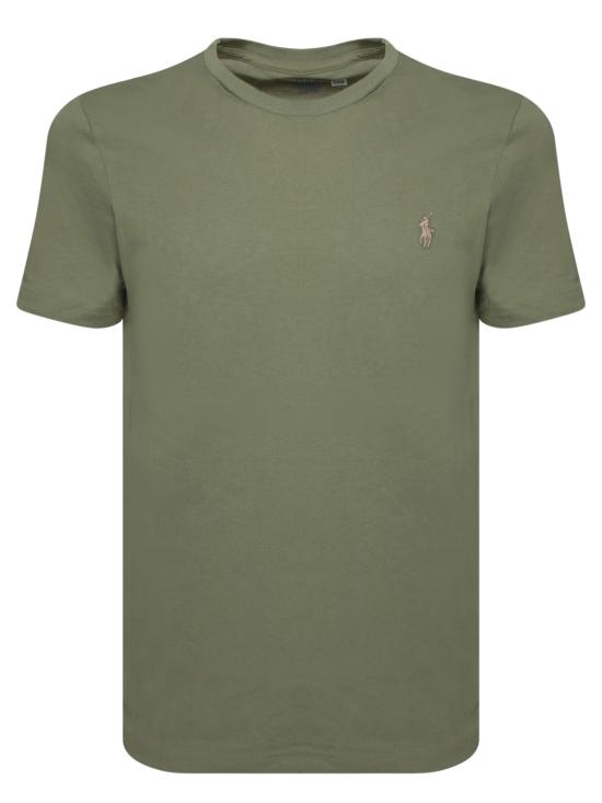 25SS 폴로 랄프로렌 포니로고 자수 반팔 티셔츠  710671438 389 Green